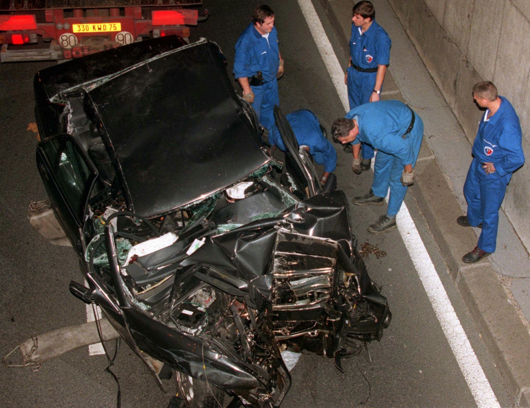 diana car crash photo