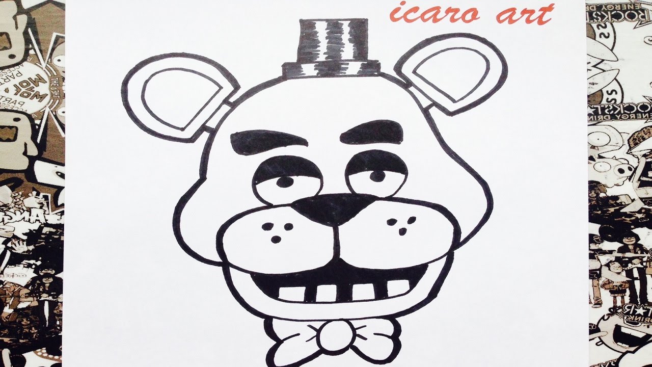 dibujar animatronicos