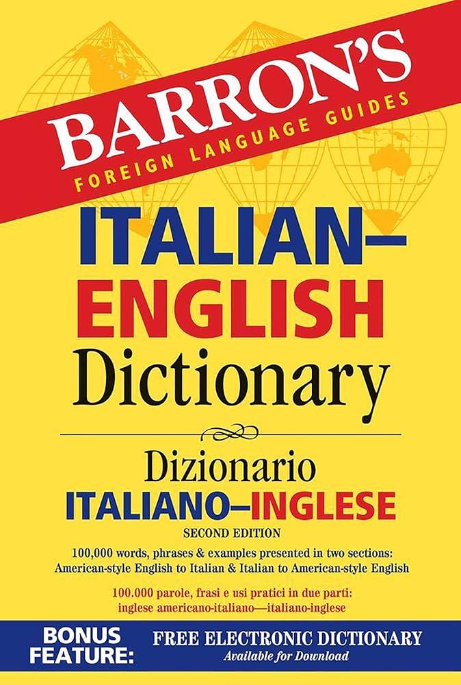 dictionary italian english