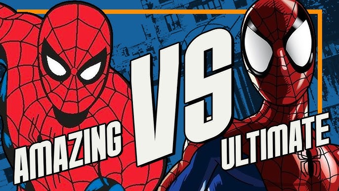 diferencias entre amazing spiderman y ultimate spiderman