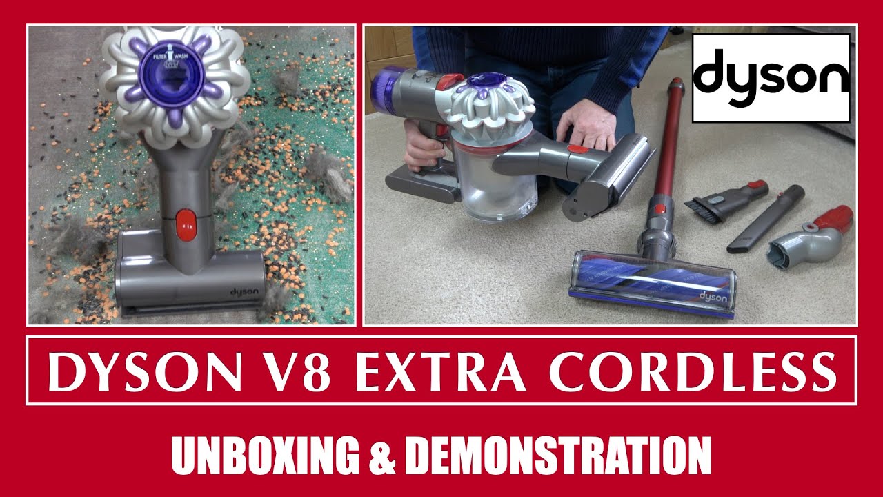 difference between dyson v8 and v8 extra