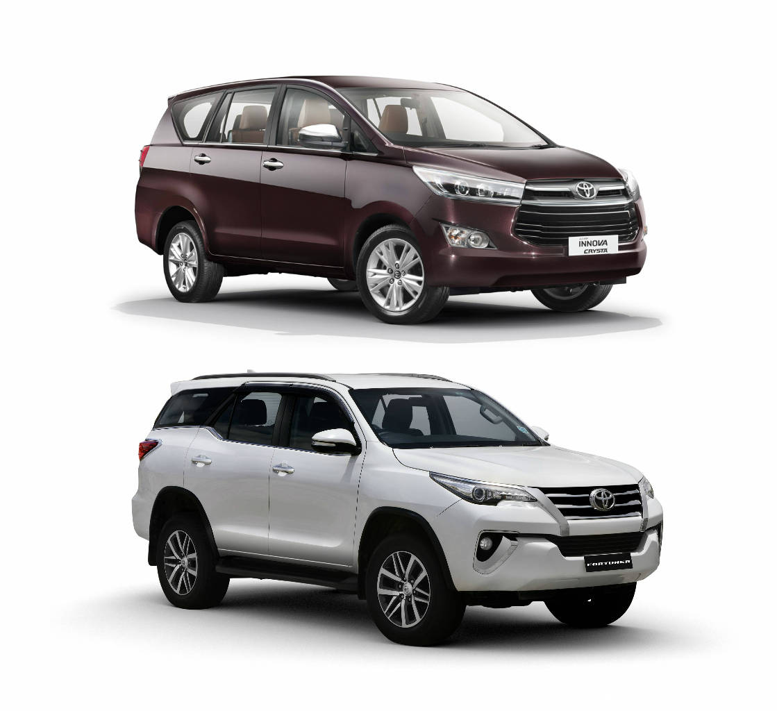 difference between innova and fortuner