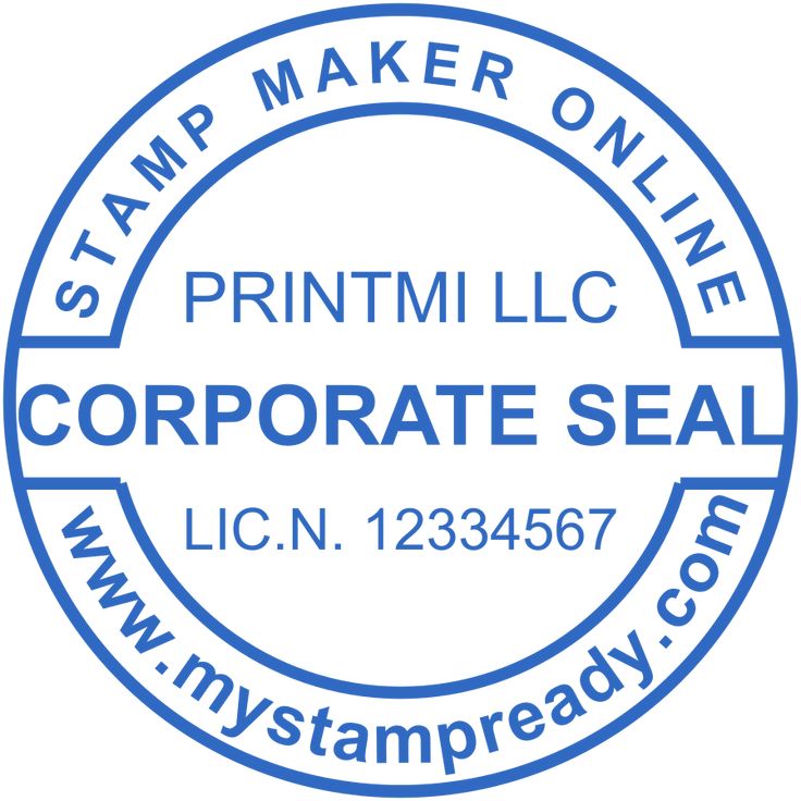 digital rubber stamp maker online