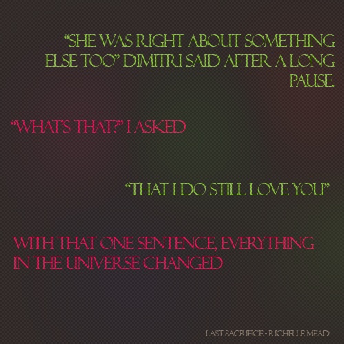 dimitri and rose quotes