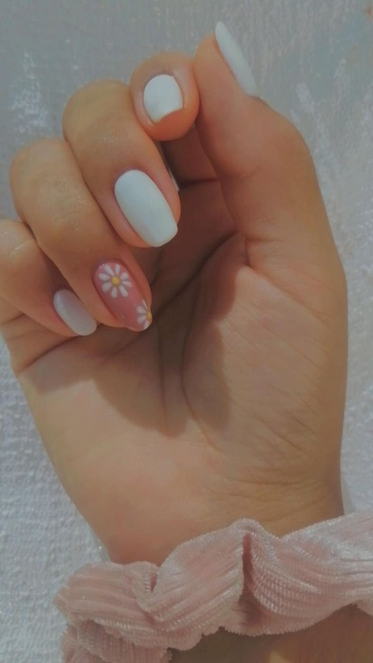 diseños de gelish blanco