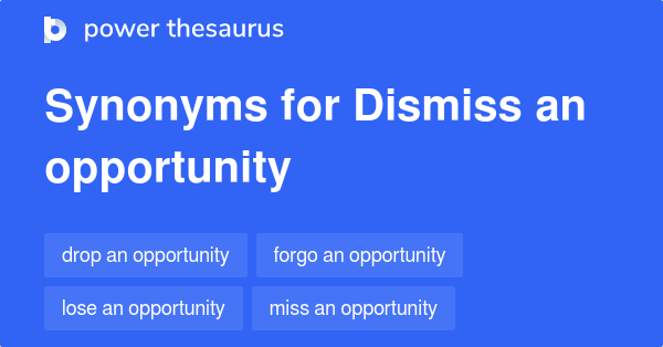 dismiss synonym