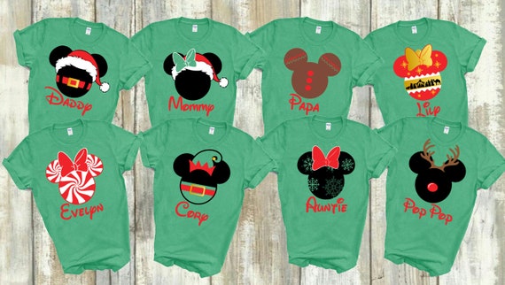 disney christmas shirts