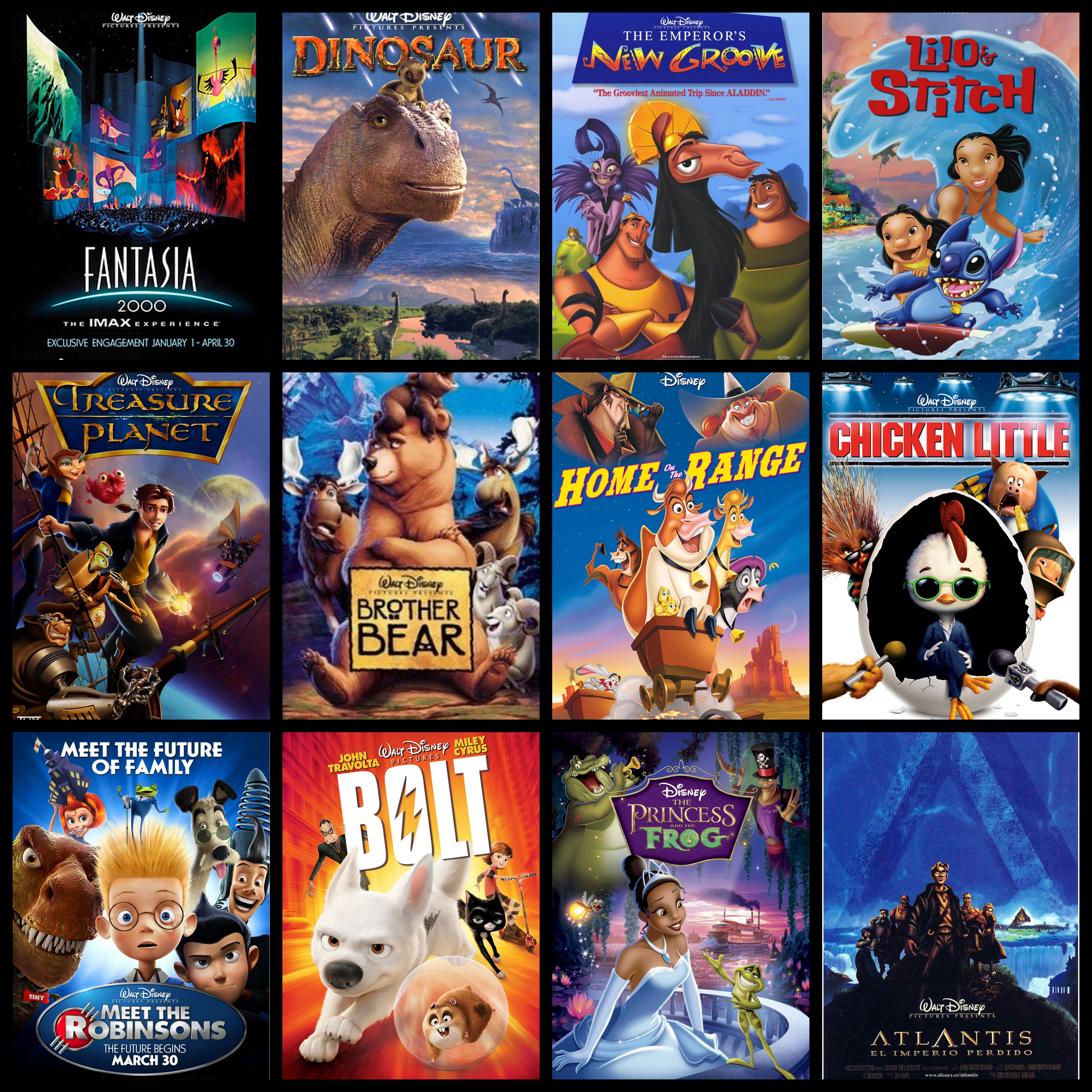 disney live action movies 2000s