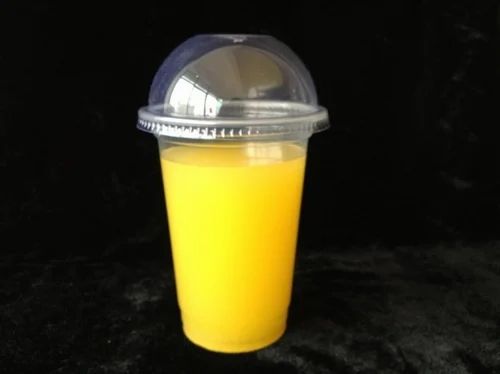 disposable juice glass