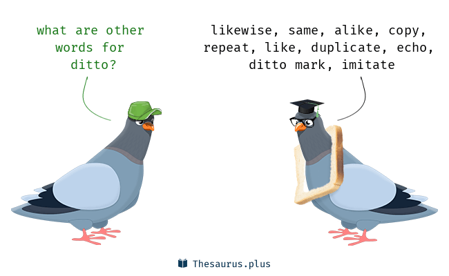 ditto thesaurus