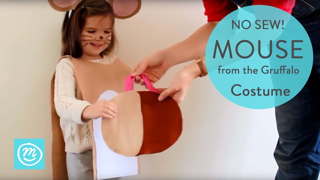 diy brown mouse costume