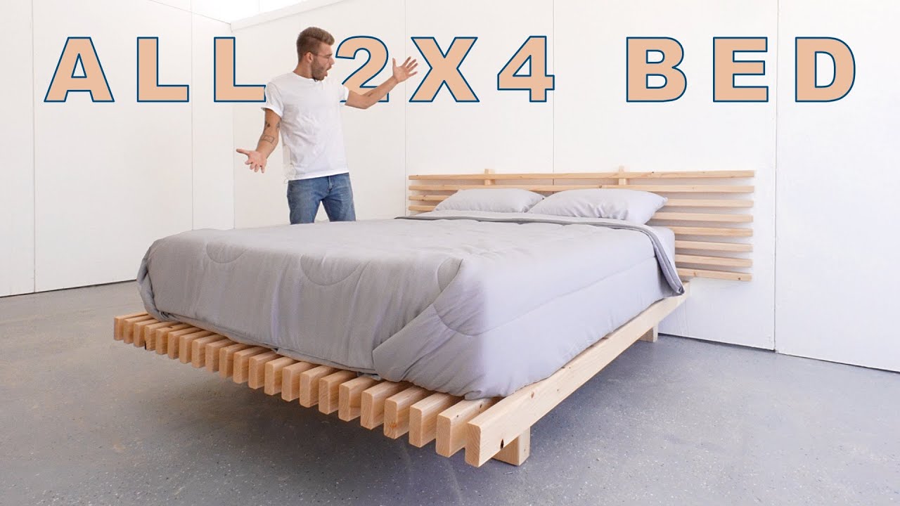 diy modern platform bed