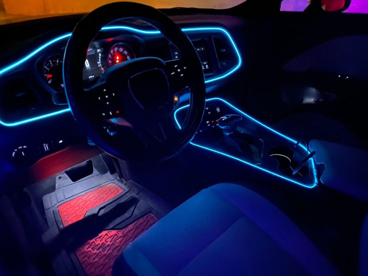 dodge challenger interior lights