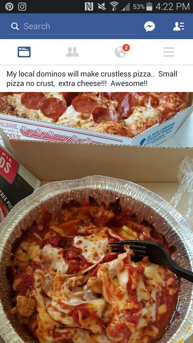 dominos carbs