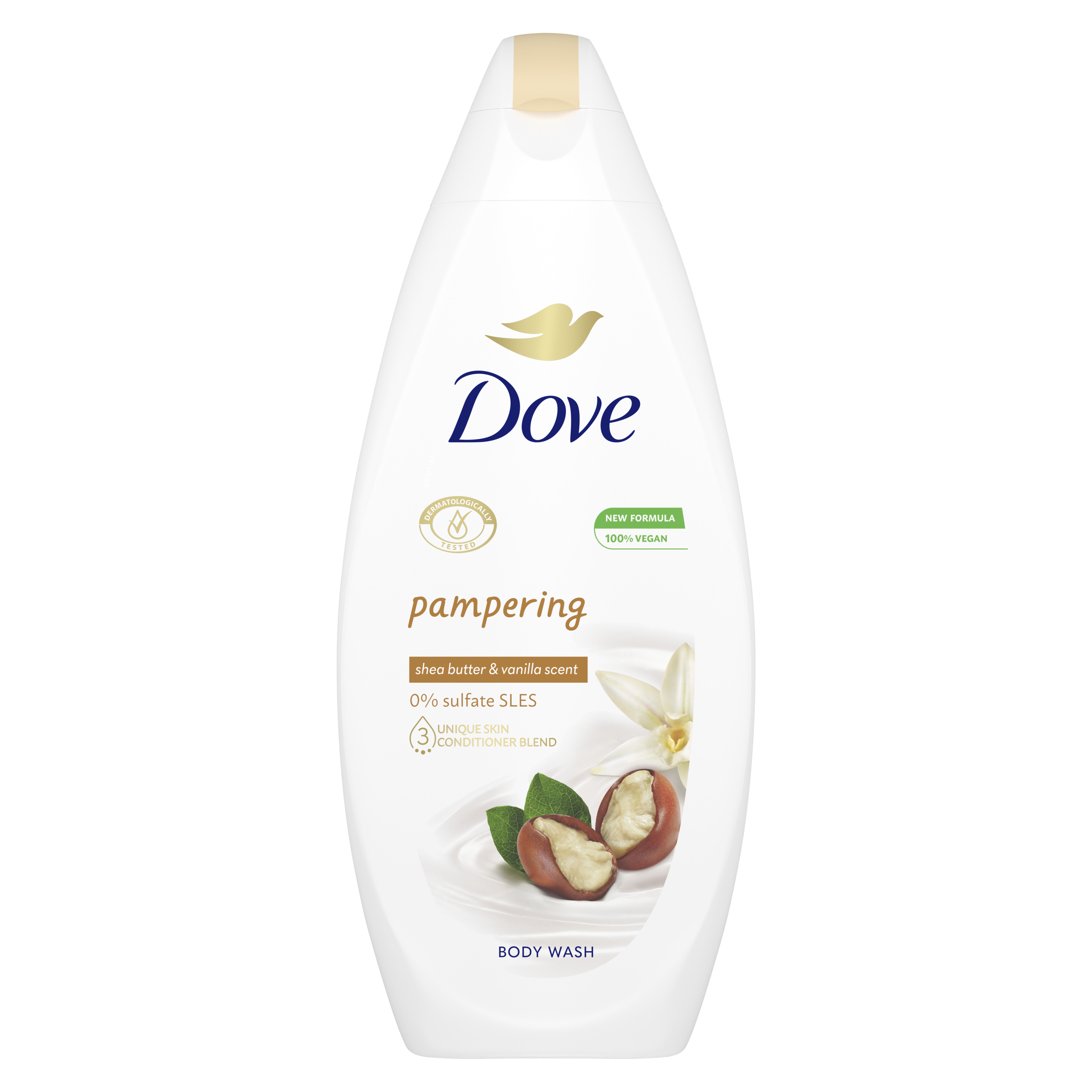 dove vanilla shower gel