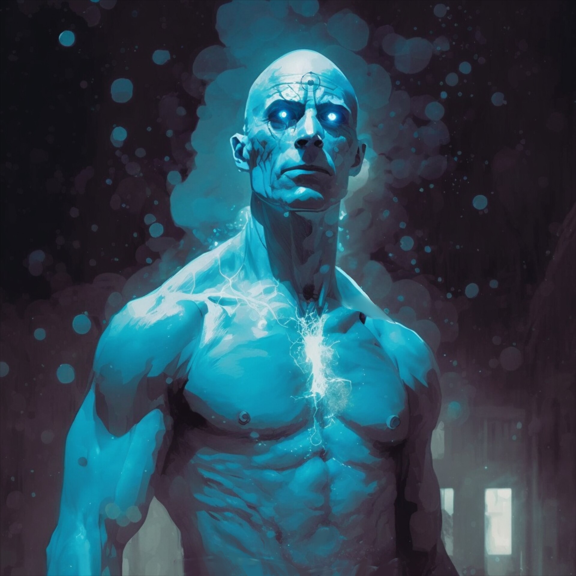 dr manhattan fan art