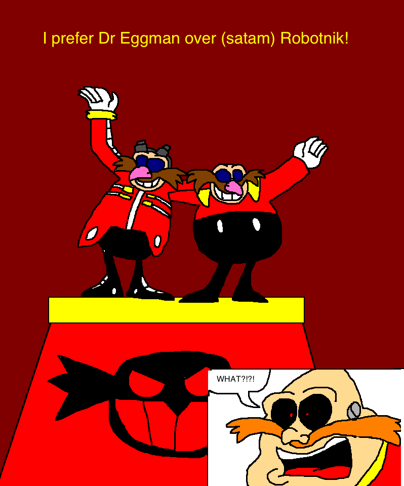 dr robotnik vs eggman