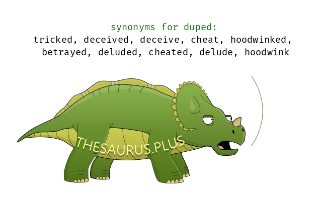 duped synonym