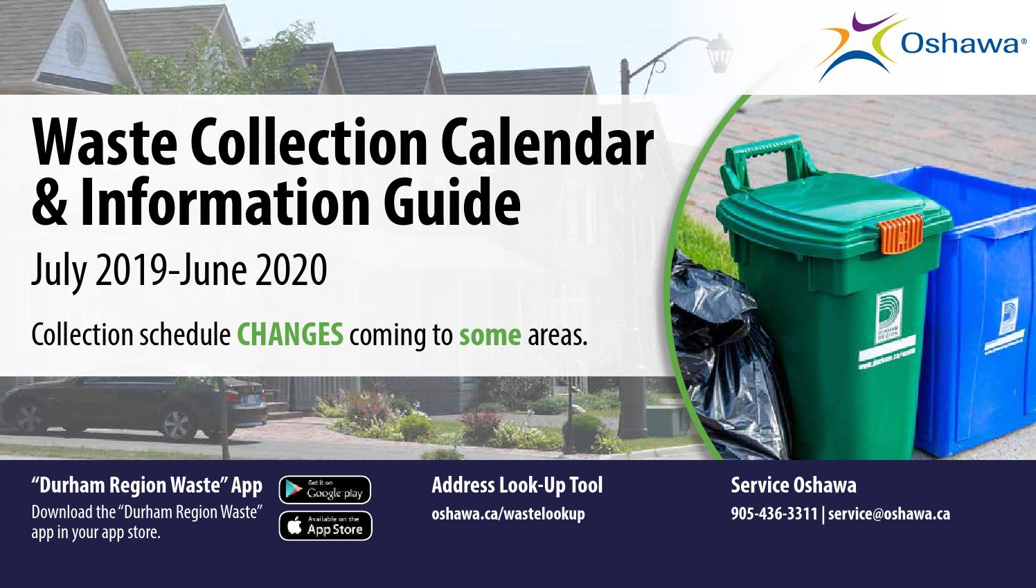 durham garbage calendar