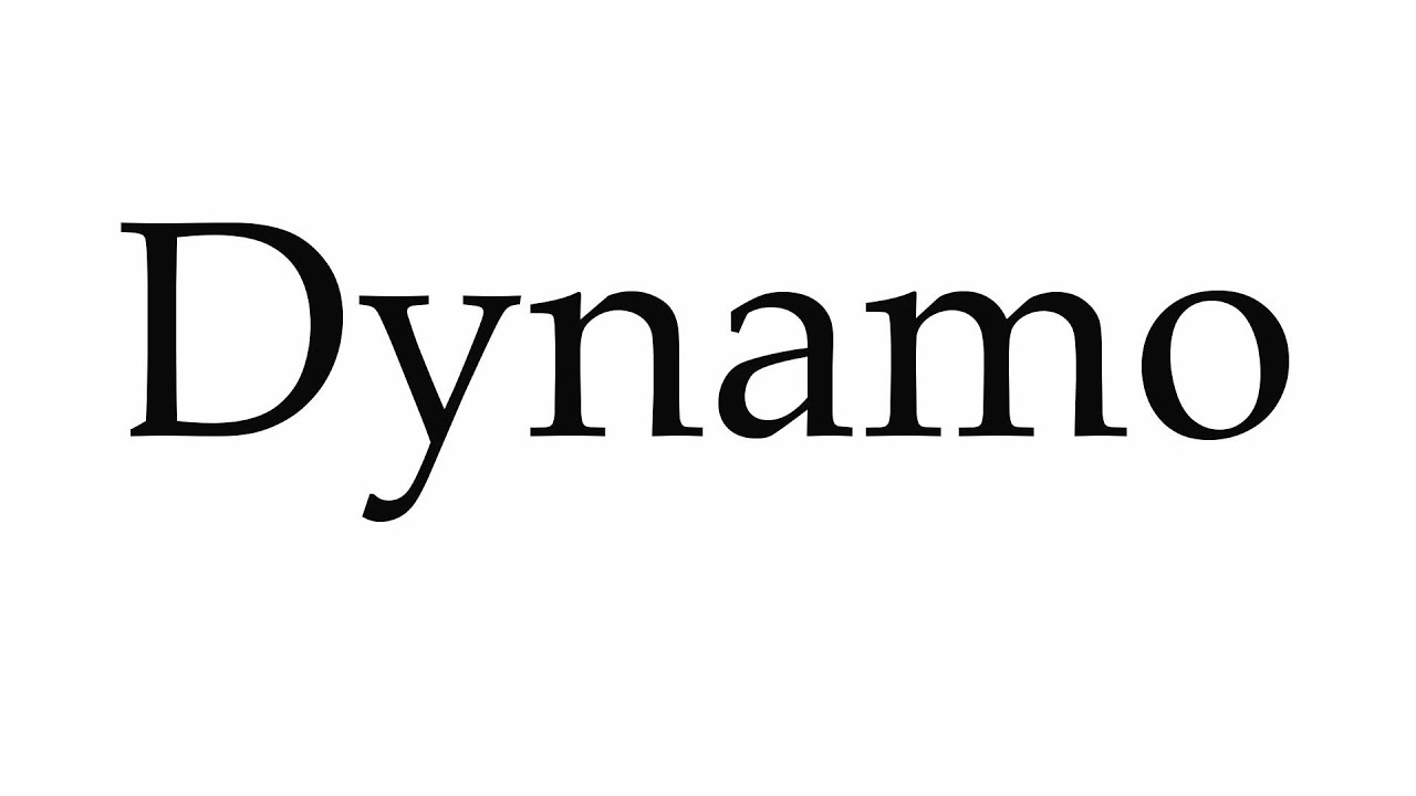 dynamo pronunciation