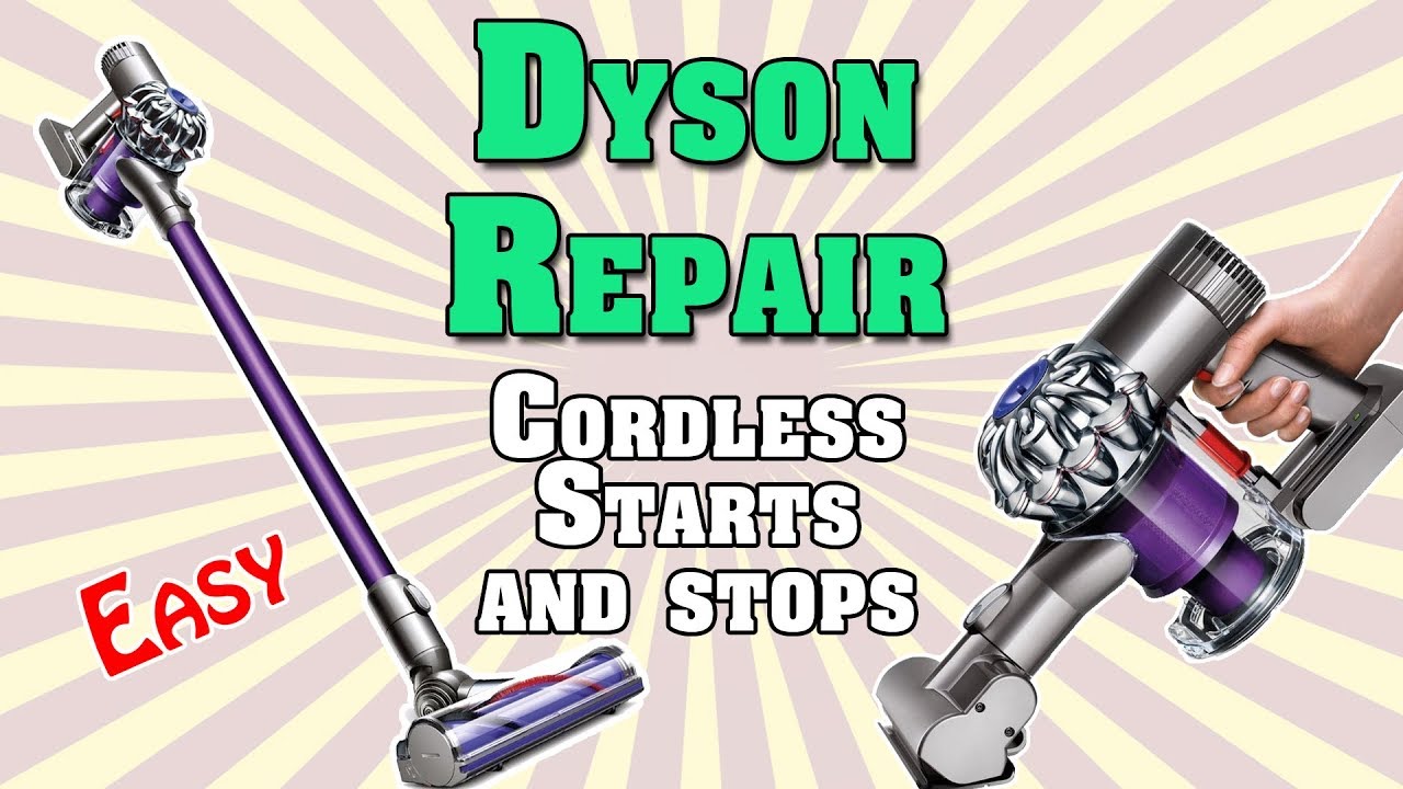 dyson cordless v6 animal troubleshooting