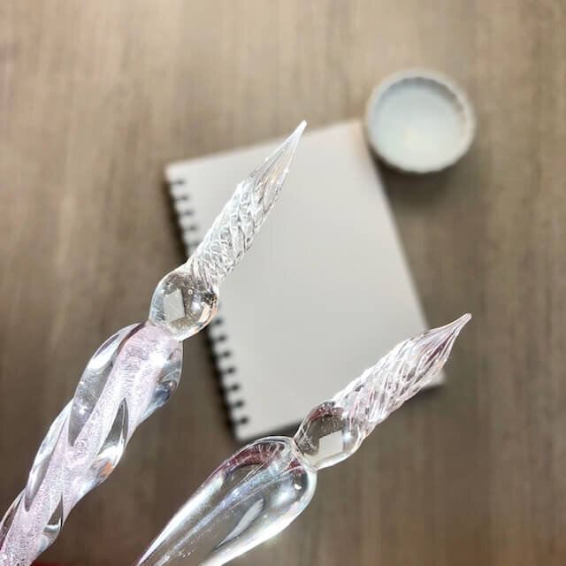 glass calligraphy pens