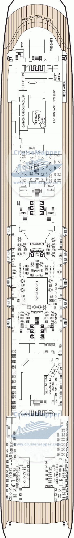 queen mary 2 deck plan