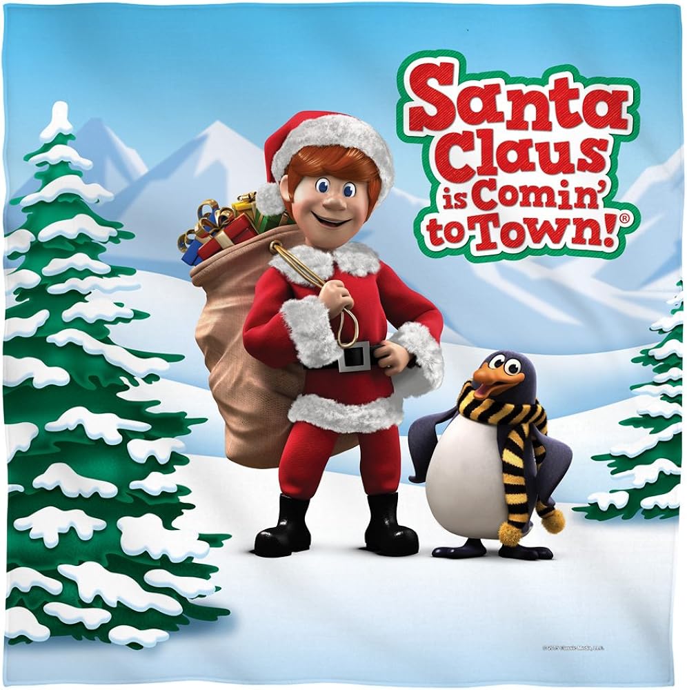 topper penguin santa claus