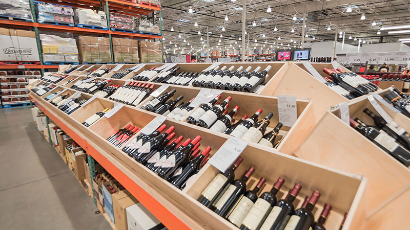 costco alcohol store