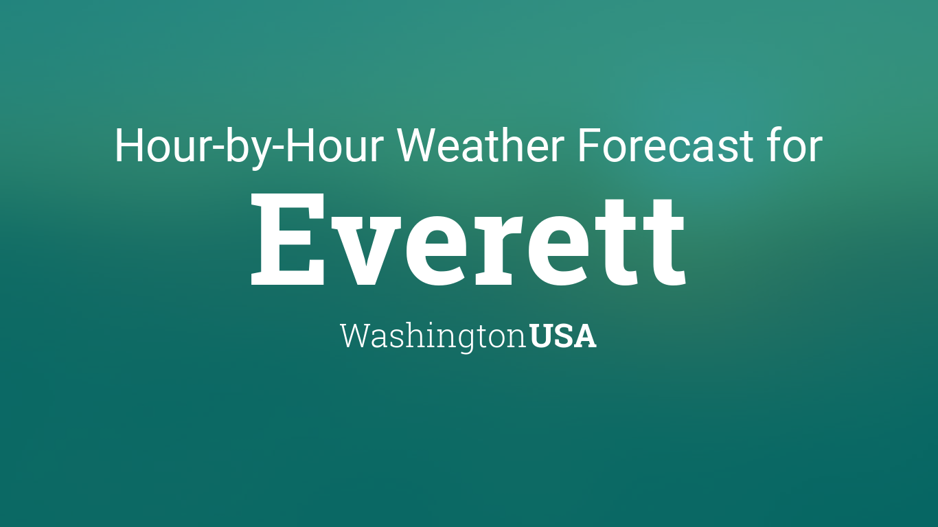 everett hourly weather