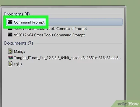 control panel command prompt