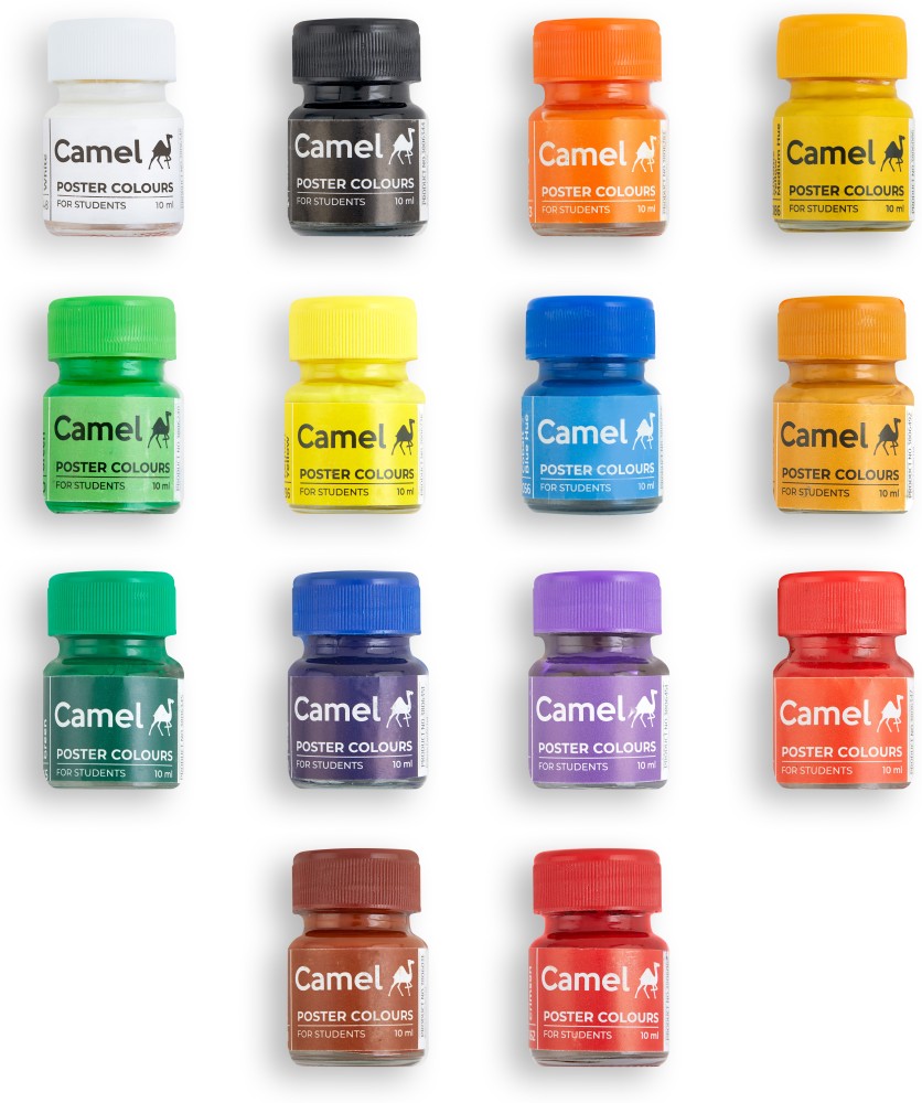 camel poster colours 14 shades