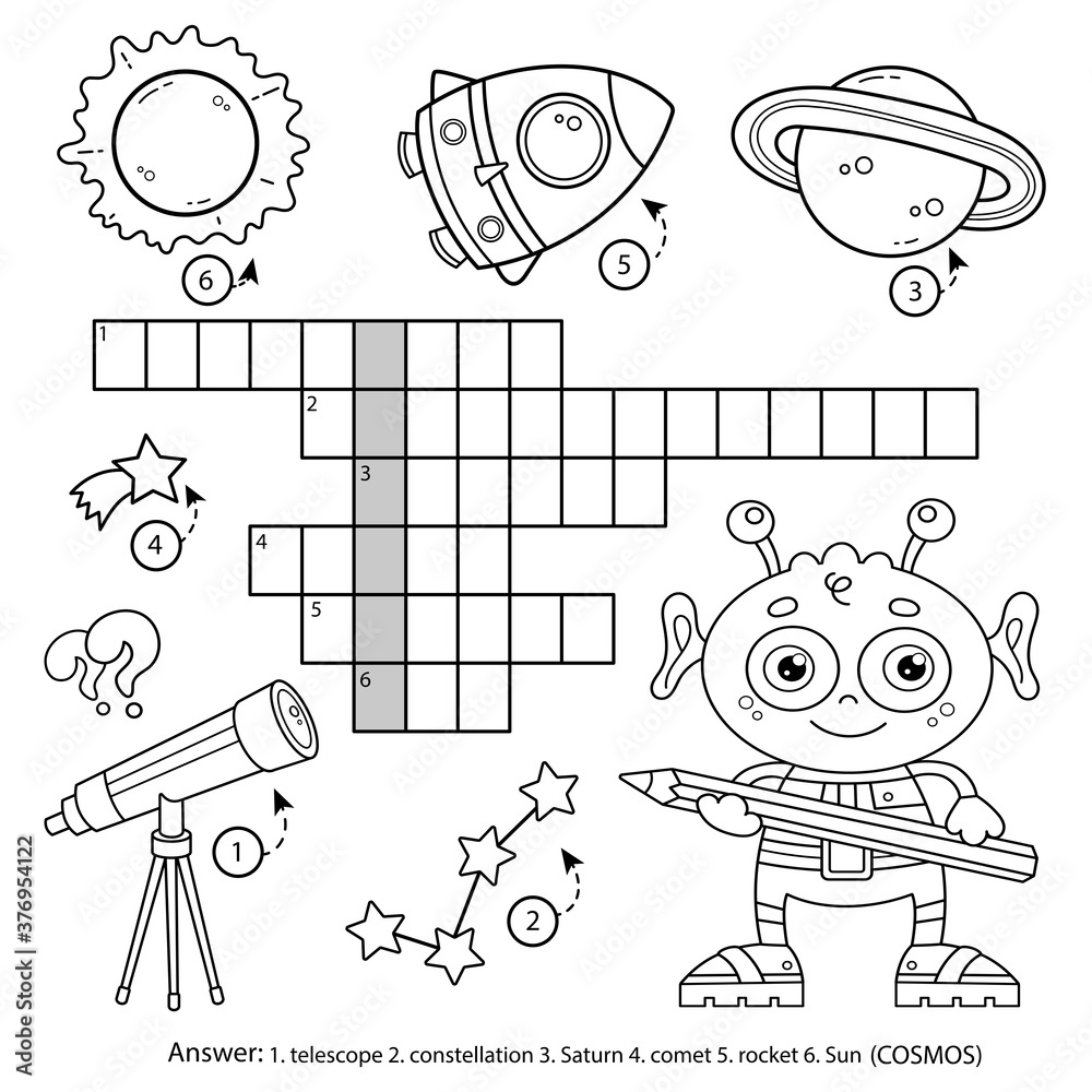 alien crossword