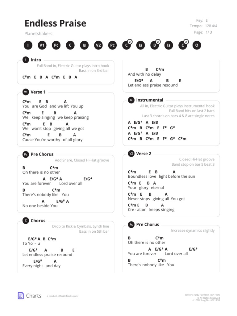 endless praise ukulele chords