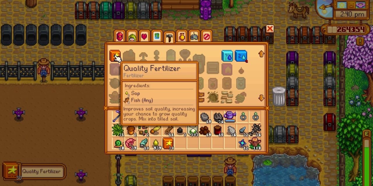 stardew valley fertilizer