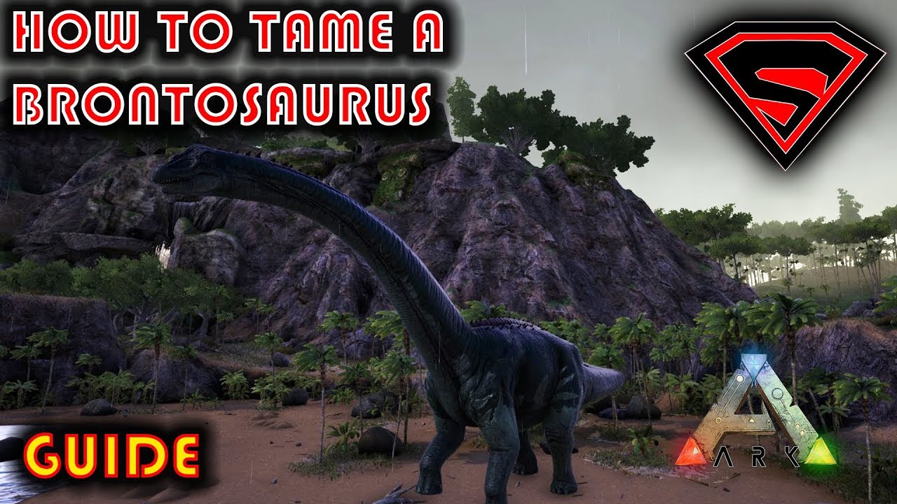 ark tame a brontosaurus