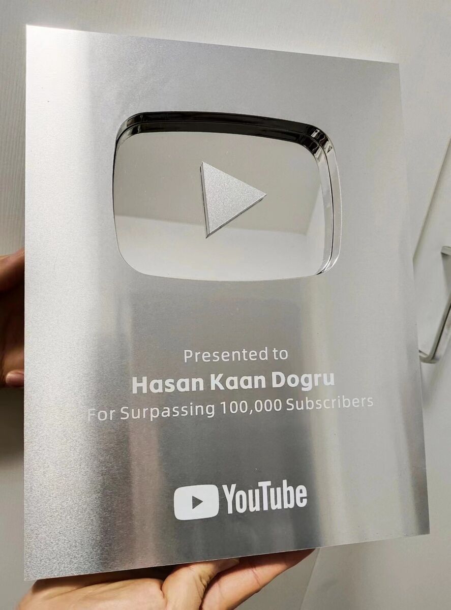 silver playbutton