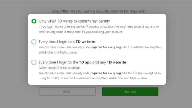 td bank easy web log in