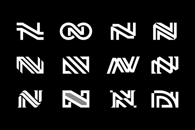 n monogram logo