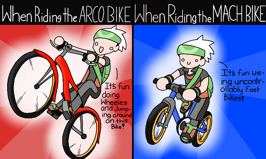 mach or acro bike emerald