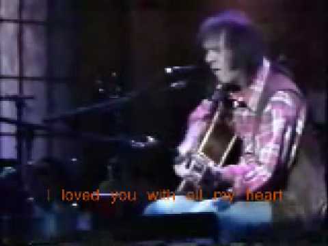 youtube music neil young harvest moon