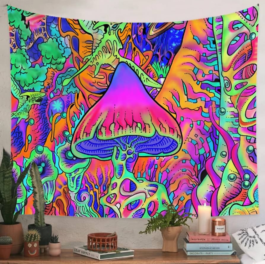 psychedelic tapestries