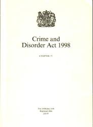 crime & disorder act 1998