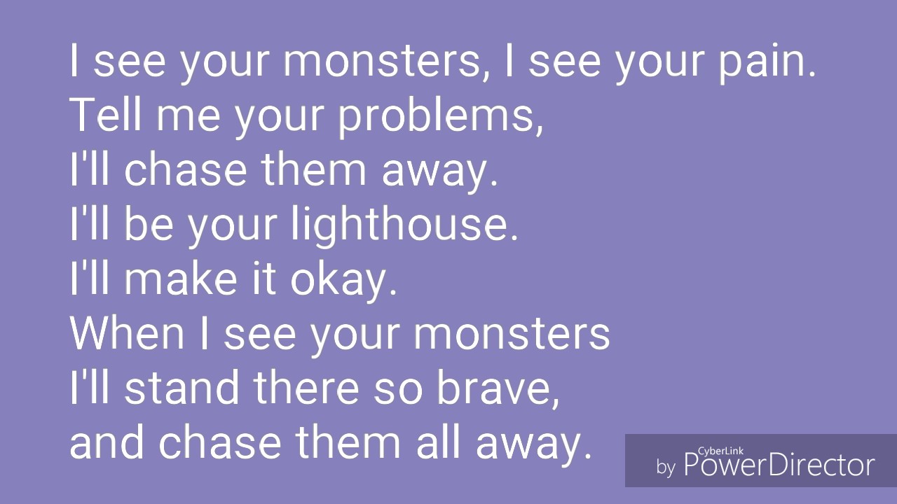 monsters lyrics