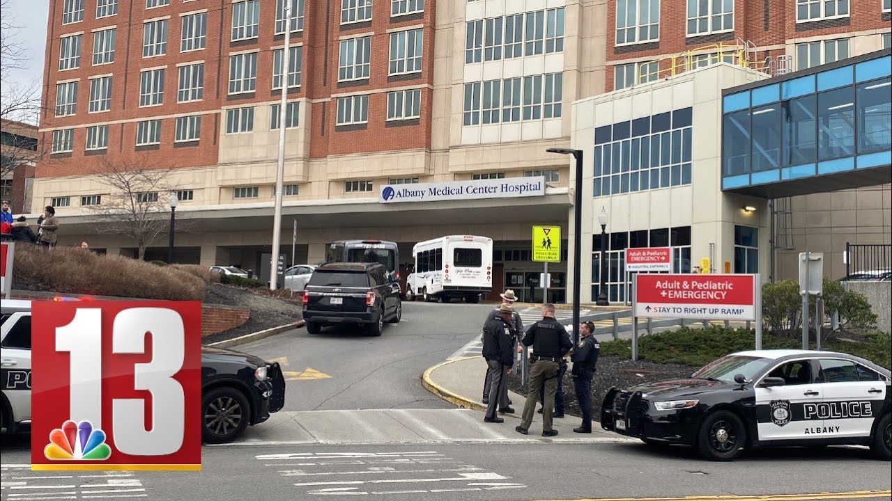 albany med lockdown today