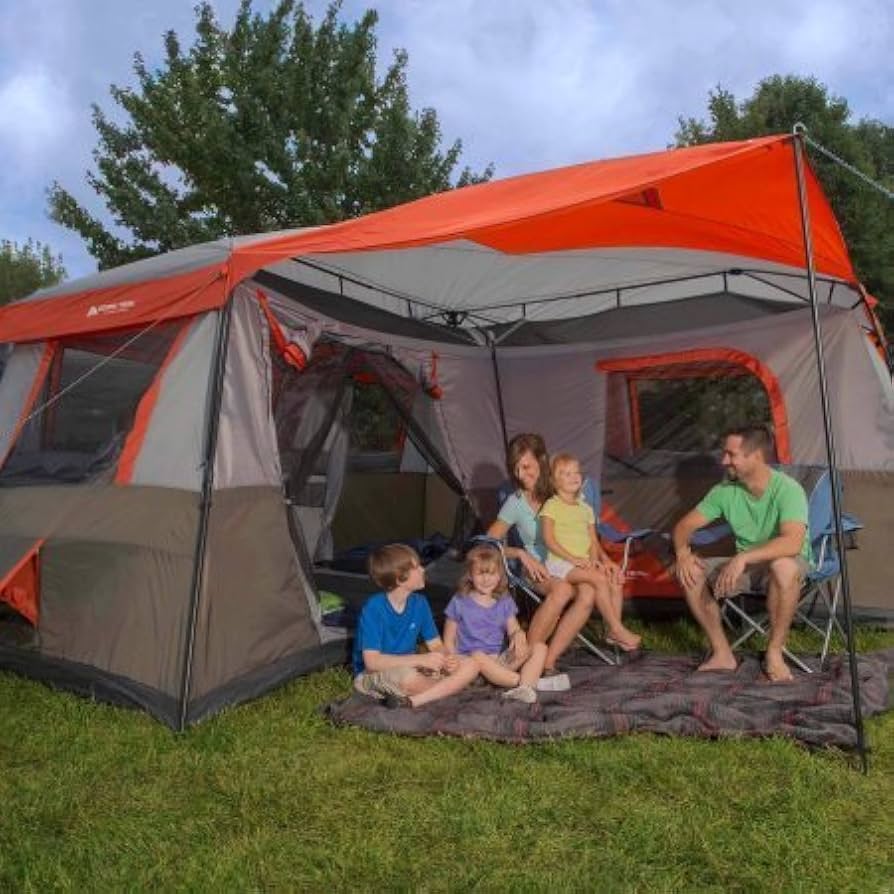 3 compartment tent