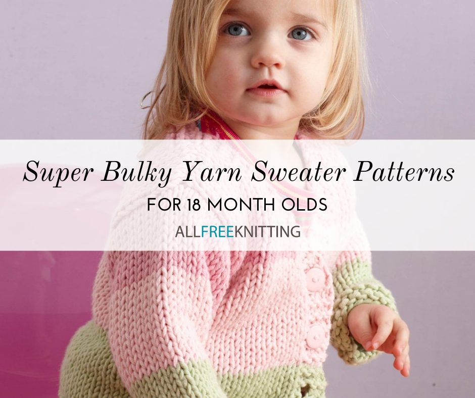 childrens chunky knitting patterns free