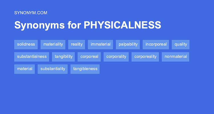 another word for physical