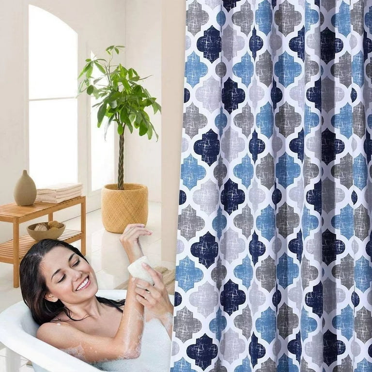 96 inch long shower curtain