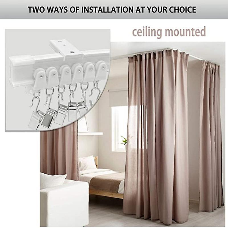 ceiling curtain track